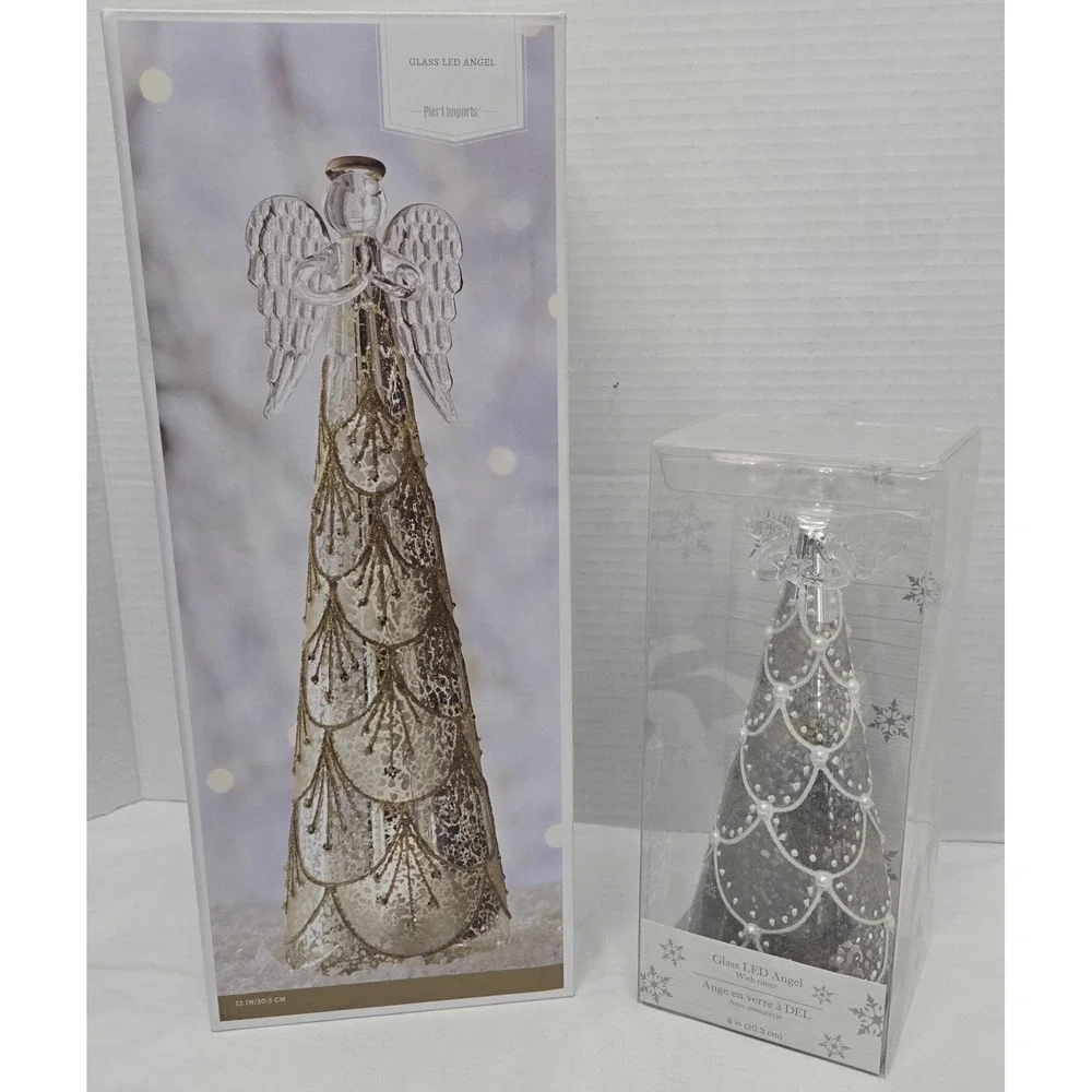 Pier 1 Imports Glass LED Light Up 12